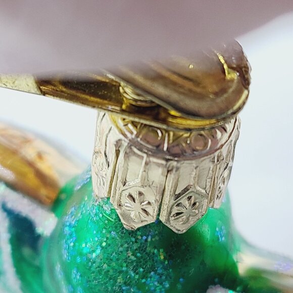 Radko Flutter BY Butterfly Christmas Ornament Clip-On - Picture 3 of 7